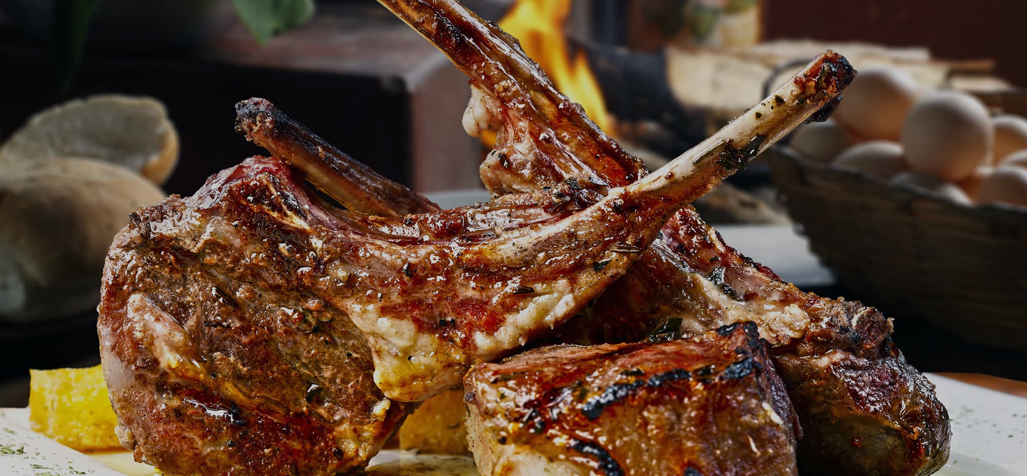 Image of lamb cutlets cooked